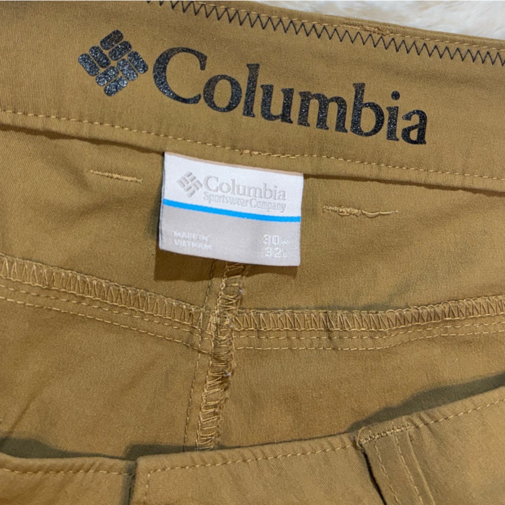 Columbia men’s camel colored casual pants size 30x32 - Picture 3 of 8